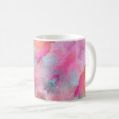 Mug Texture artistique : Papier peint Abstrait coloré (Devant droit)