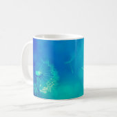 Mug Texture background dandelion nature (Devant gauche)