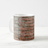 Mug Texture. Brick. Mur. Un arrière - plan avec attrit (Devant gauche)