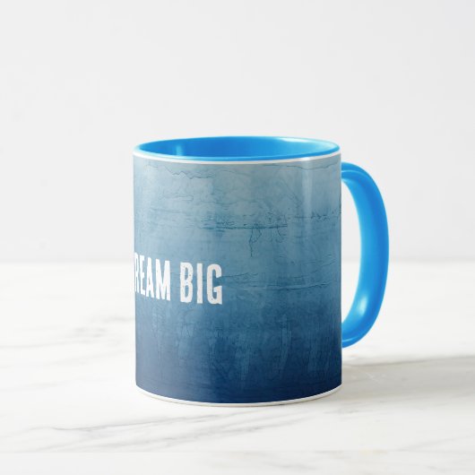 Mug Texture Ciel Bleu (Devant droit)