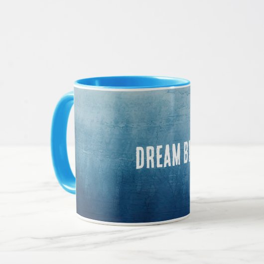 Mug Texture Ciel Bleu (Devant gauche)