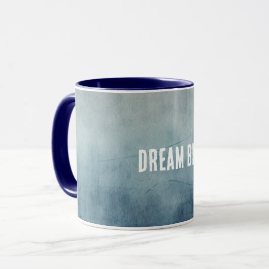 Mug Texture ciel gris bleu (Devant gauche)