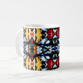 Mug Texture couleur Abstraite (Devant gauche)