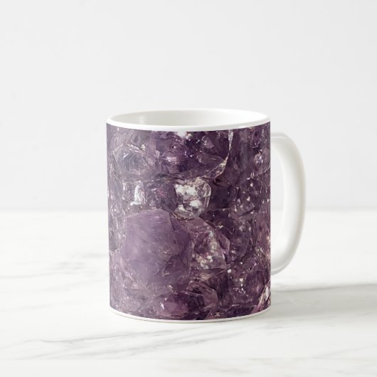 Mug Texture d'améthyste (Devant droit)
