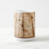Mug Texture de bois (Centre)