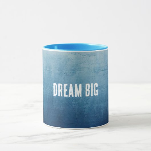 Mug Texture de ciel bleu (Centre)