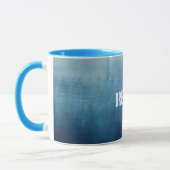 Mug Texture de ciel bleu (Gauche)