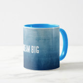 Mug Texture de ciel bleu (Devant droit)
