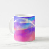 Mug texture de conception art numérique arrière - plan (Devant gauche)