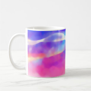 Mug texture de conception art numérique arrière - plan