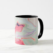 Mug Texture de flux de marbre liquide fluide élégant a (Devant droit)