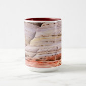 Mug Texture de grès de Navajo (Centre)