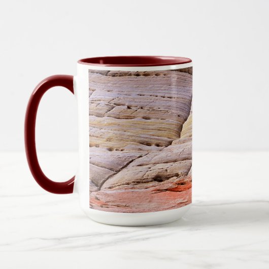 Mug Texture de grès de Navajo (Gauche)