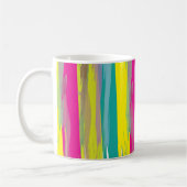 Mug Texture de grunge à l'aquarelle colorée (Gauche)