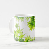 Mug Texture de la brindille de l'érable (Devant gauche)
