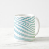 Mug texture de l'eau Abstraite faite à la main peinte (Devant droit)