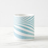 Mug texture de l'eau Abstraite faite à la main peinte (Centre)
