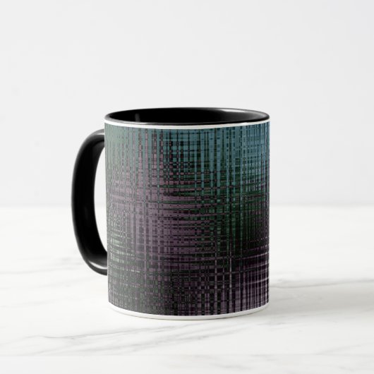 Mug Texture de liquide abstrait glace cristal gelé m (Devant gauche)