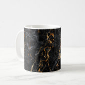 Mug Texture de marbre : Elégante surface de pierre. (Devant gauche)
