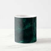 Mug texture de marbre vert foncé (Centre)