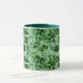 Mug Texture de marbre verte (Centre)