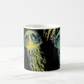 Mug Texture de méduse dessinée à la main. Raster, main (Centre)