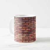 Mug texture de mur de brique ancienne arrière-plan, hi (Devant gauche)