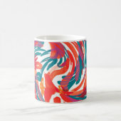 Mug texture de peinture Abstraite. Papier peint d'art. (Centre)
