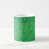 Mug texture de pelouse verte d'herbe de champ (Centre)