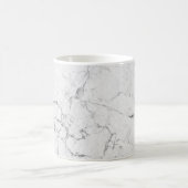 Mug Texture de pierre blanche (Centre)