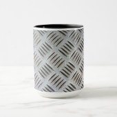 Mug Texture de plaque métallique (Centre)