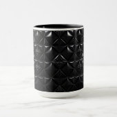 Mug Texture de prisme noir  (Centre)