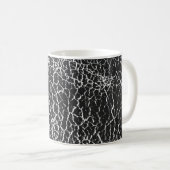Mug Texture de superposition désaffectée du crocodile (Devant droit)