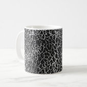 Mug Texture de superposition désaffectée du crocodile (Devant gauche)