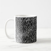 Mug Texture de superposition désaffectée du crocodile (Gauche)