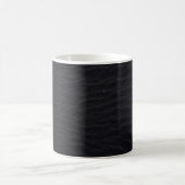 Mug texture de surface de sable motif noir (Centre)