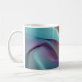 Mug Texture de tissu abstrait dans des tons pastel (Gauche)