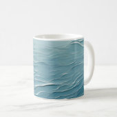 Mug 🌊 Texture d'eau apaisante pour un design moderne (Devant droit)