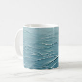 Mug 🌊 Texture d'eau apaisante pour un design moderne (Devant gauche)