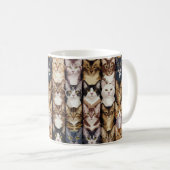 Mug Texture des chats (Devant droit)