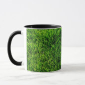 Mug Texture d'herbe verte d'un terrain de football (Gauche)