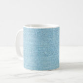 Mug Texture du tissu de jean Denim (Devant gauche)