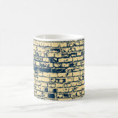 Mug Texture d'un mur en brique. Design élégant de papi (Centre)