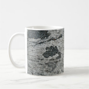 Mug Texture d'un vieux mur de béton fêlé. Arrière-plan
