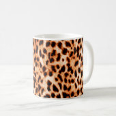 Mug texture Empreinte de léopard (Devant droit)