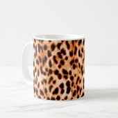 Mug texture Empreinte de léopard (Devant gauche)