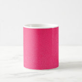 Mug Texture en cuir rose (Centre)