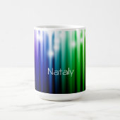 Mug texture étincelante arc-en-ciel (Centre)