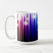 Mug texture étincelante arc-en-ciel (Gauche)