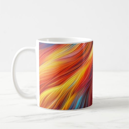 Mug Texture fourrure colorée Arrière - plan-68454 (Gauche)